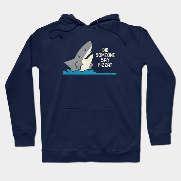 Hungry Shark Hoodie by HandsOffMyDinosaur